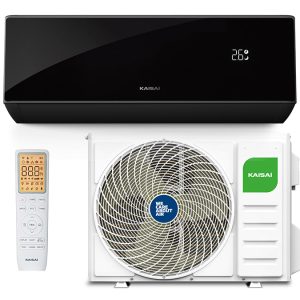 Инверторен стенен климатик KAISAI BLACK PRO HEAT+ KRB-09TLHI / KRWB-09TLHO