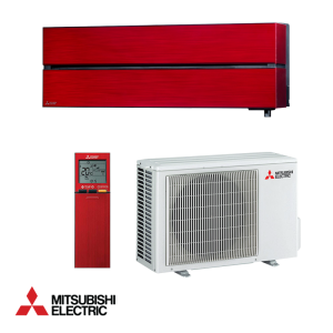 Климатик Mitsubishi Electric MSZ-LN35VGR / MUZ-LN35VGHZ Ruby Red, Hyper Heating, 3,5 kW / 12 000 BTU
