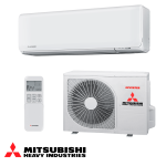 Инверторен климатик Mitsubishi Heavy Industries SRK 25 ZT-WF + SRC 25 ZT-W - бял