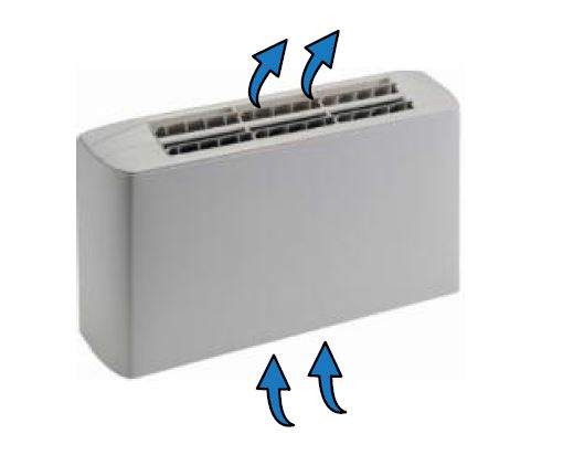 Вентилаторен конвектор за открит монтаж с долно засмукване FX - VA 630 - Image 2